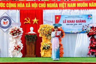 KHAI GIẢNG NĂM HỌC 2026–2027